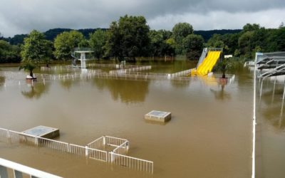 Besançon (25) : La piscine de Chalezeule inondée, ferme ses portes pour 15 jours