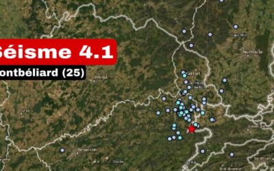 Nuit de Noël : un séisme de magnitude 4.1 secoue la Franche-Comté, le plus fort depuis 2004 !