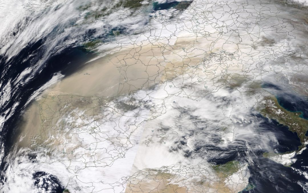 🔴 Nuage de sable : Depuis l’espace, découvrez la France au cœur d’une tempête saharienne…