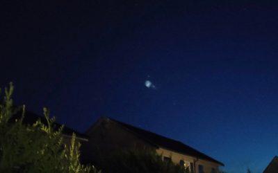 OVNI : Une fusée SpaceX – Falcon 9 – aperçue ce jeudi soir dans le ciel du nord de la France