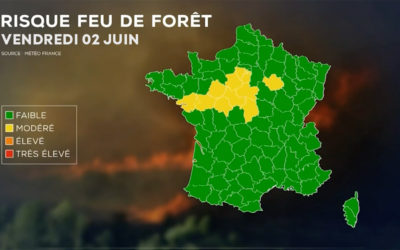 Franche-Comté : Découvrez la toute nouvelle carte de vigilance « risque de feu de forêt »